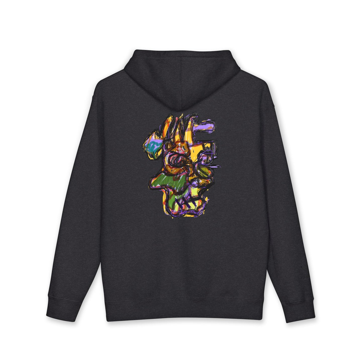Boloswa Tetris-Style Hoodie — Retro Tile Puzzle Sweatshirt