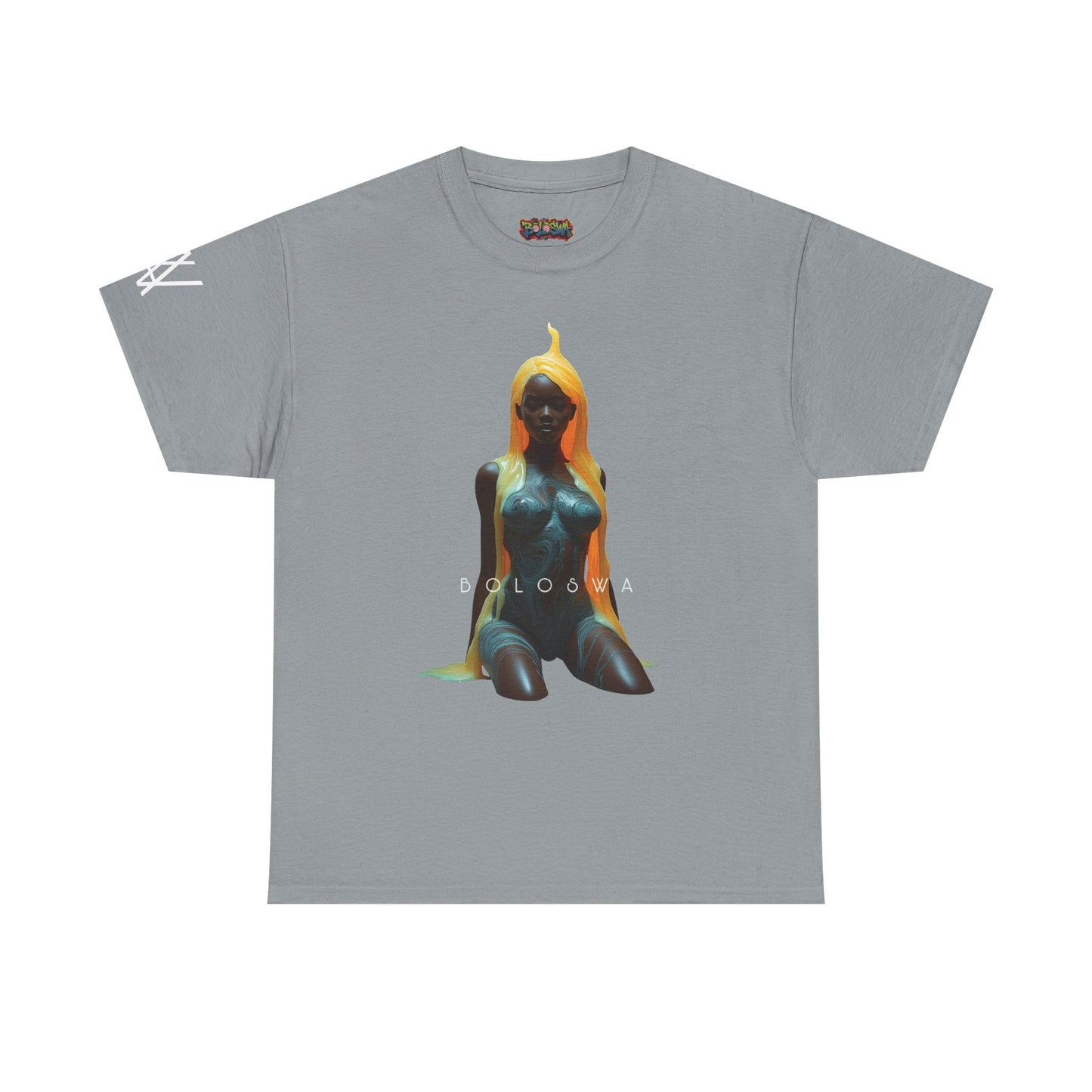 Bold Art Unisex Heavy Cotton Tee - Statement Fashion for Creative Souls