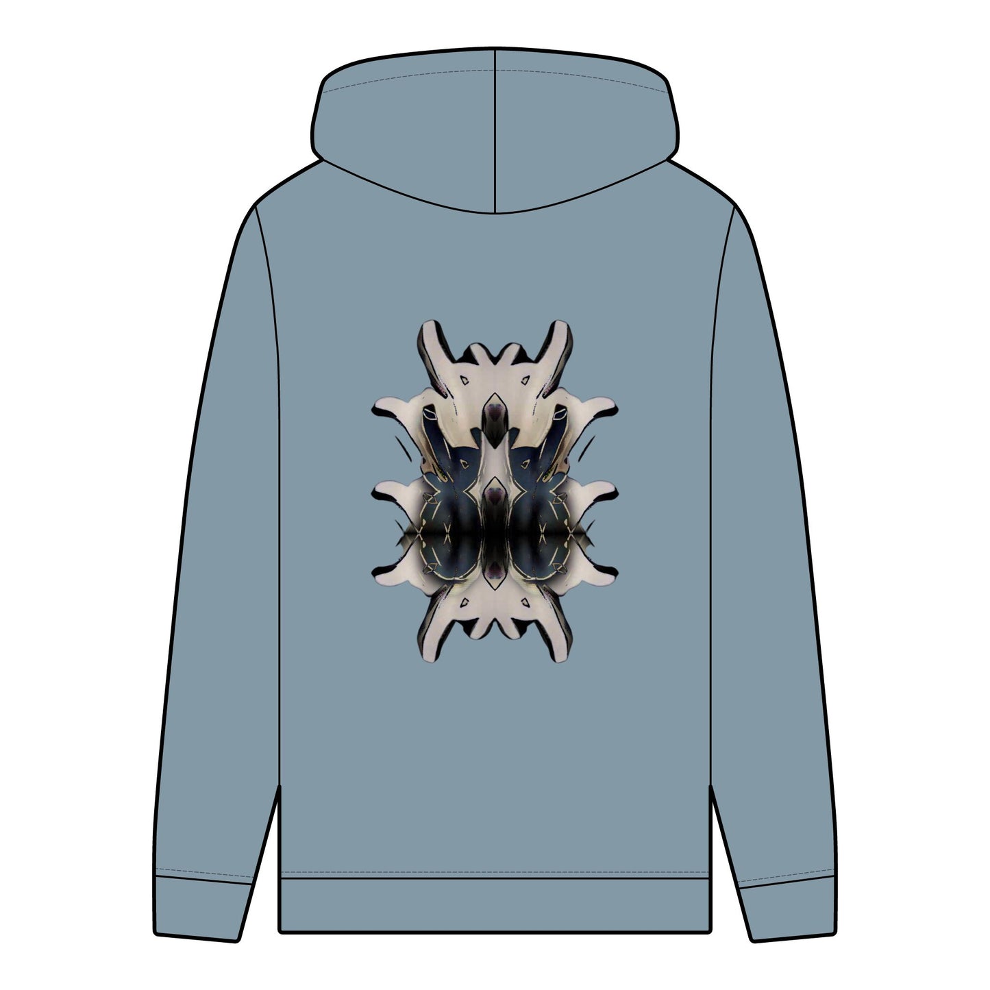 Men's Organic Hoodie with Bold Graphic Designs