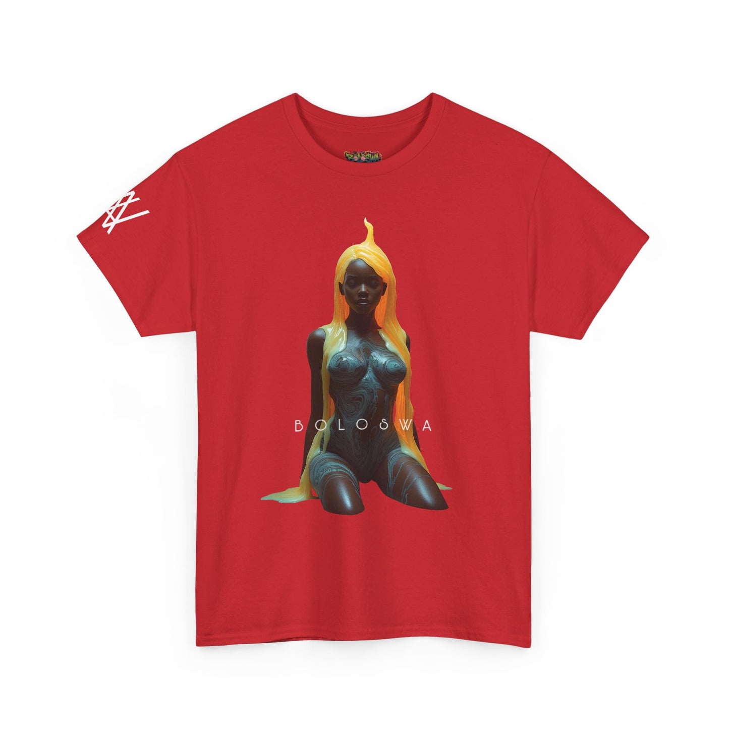 Bold Art Unisex Heavy Cotton Tee - Statement Fashion for Creative Souls