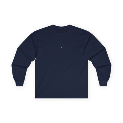 Boloswa Long Sleeve Tee — Bold Text Graphic Cotton Shirt