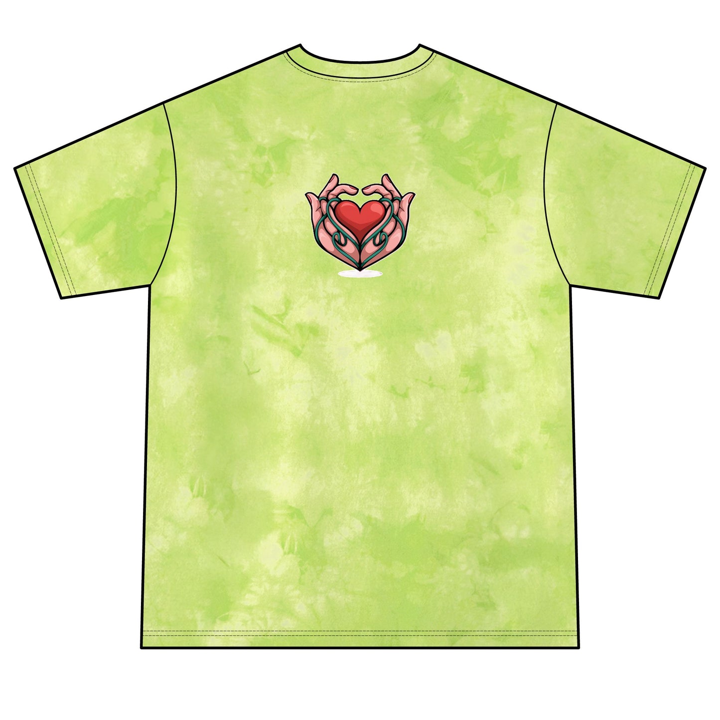 Chynatee — Heart Hand Graphic Tee