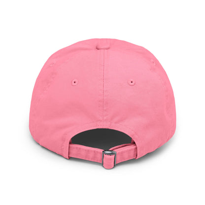Unisex Distressed Cap - Edgy Heart Design for Casual Style