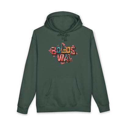 Boloswa Tetris-Style Hoodie — Retro Tile Puzzle Sweatshirt