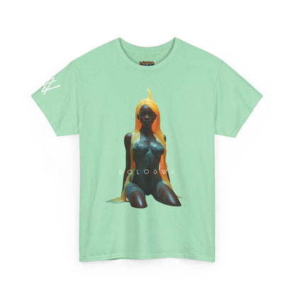 Bold Art Unisex Heavy Cotton Tee - Statement Fashion for Creative Souls
