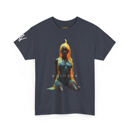Bold Art Unisex Heavy Cotton Tee - Statement Fashion for Creative Souls