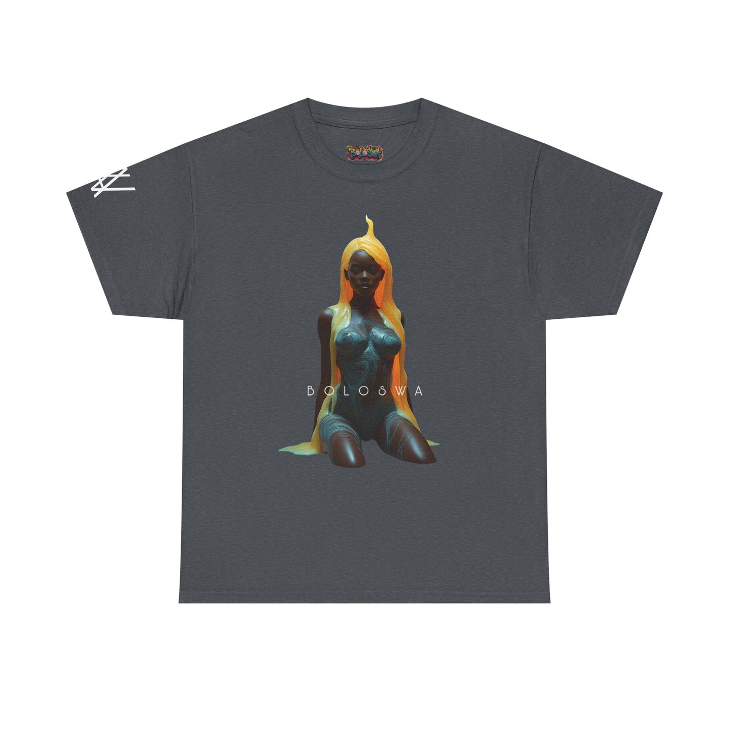 Bold Art Unisex Heavy Cotton Tee - Statement Fashion for Creative Souls