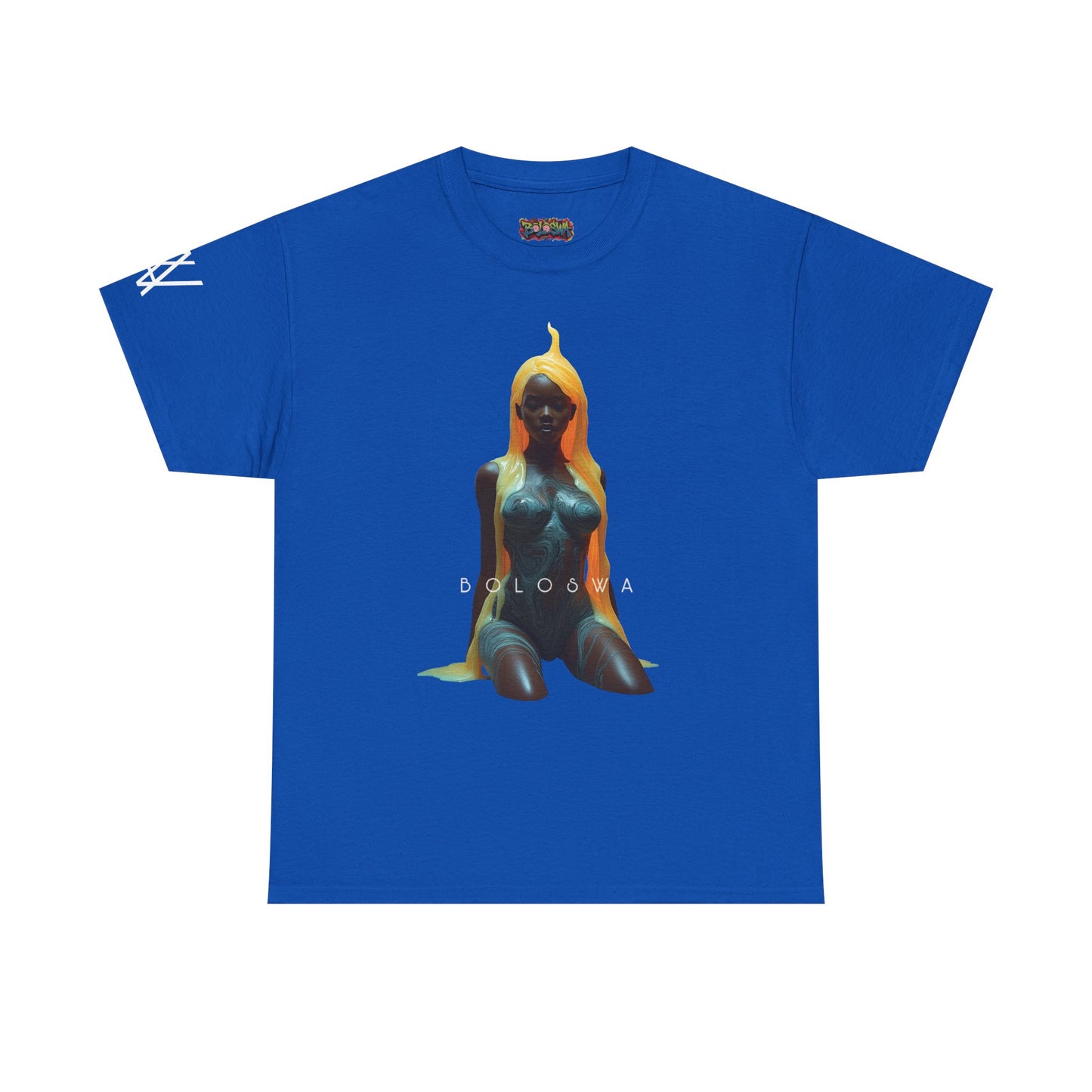 Bold Art Unisex Heavy Cotton Tee - Statement Fashion for Creative Souls