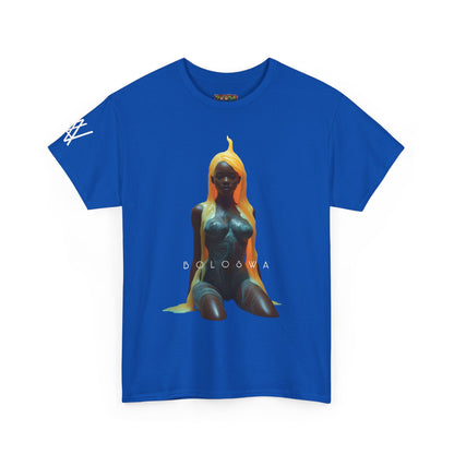 Bold Art Unisex Heavy Cotton Tee - Statement Fashion for Creative Souls