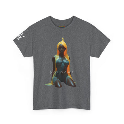 Bold Art Unisex Heavy Cotton Tee - Statement Fashion for Creative Souls