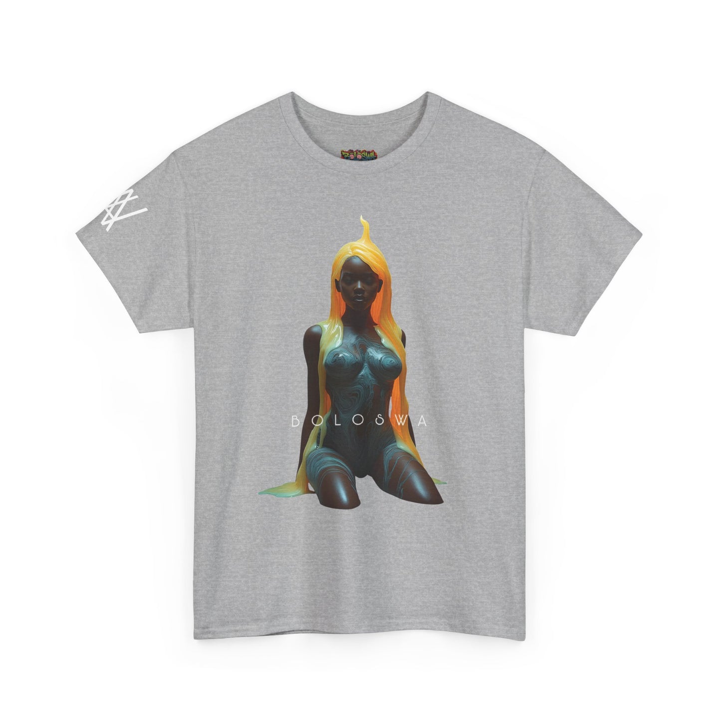 Bold Art Unisex Heavy Cotton Tee - Statement Fashion for Creative Souls