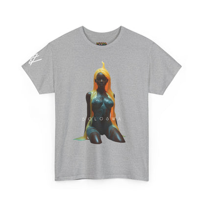 Bold Art Unisex Heavy Cotton Tee - Statement Fashion for Creative Souls