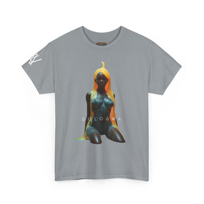 Bold Art Unisex Heavy Cotton Tee - Statement Fashion for Creative Souls