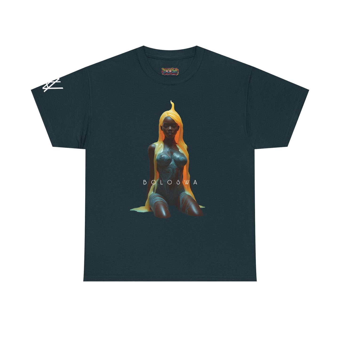 Bold Art Unisex Heavy Cotton Tee - Statement Fashion for Creative Souls