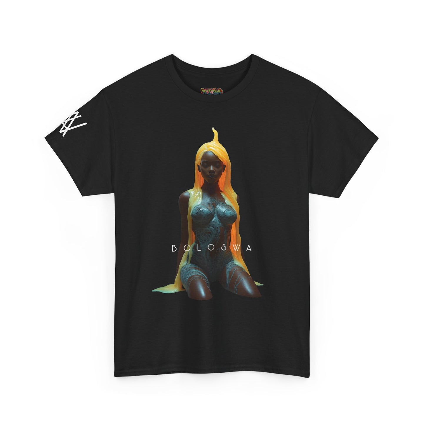 Bold Art Unisex Heavy Cotton Tee - Statement Fashion for Creative Souls