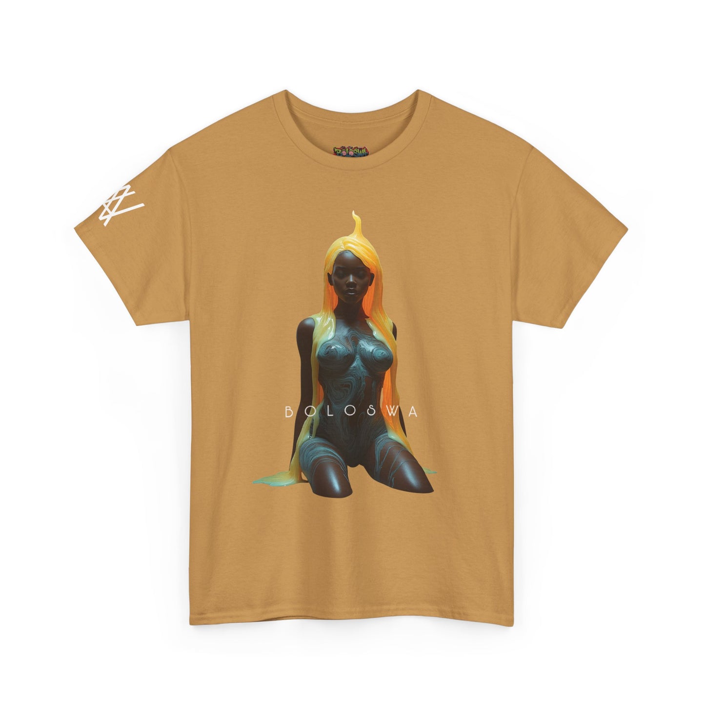 Bold Art Unisex Heavy Cotton Tee - Statement Fashion for Creative Souls