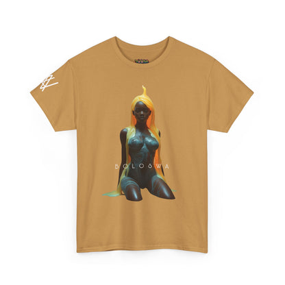 Bold Art Unisex Heavy Cotton Tee - Statement Fashion for Creative Souls