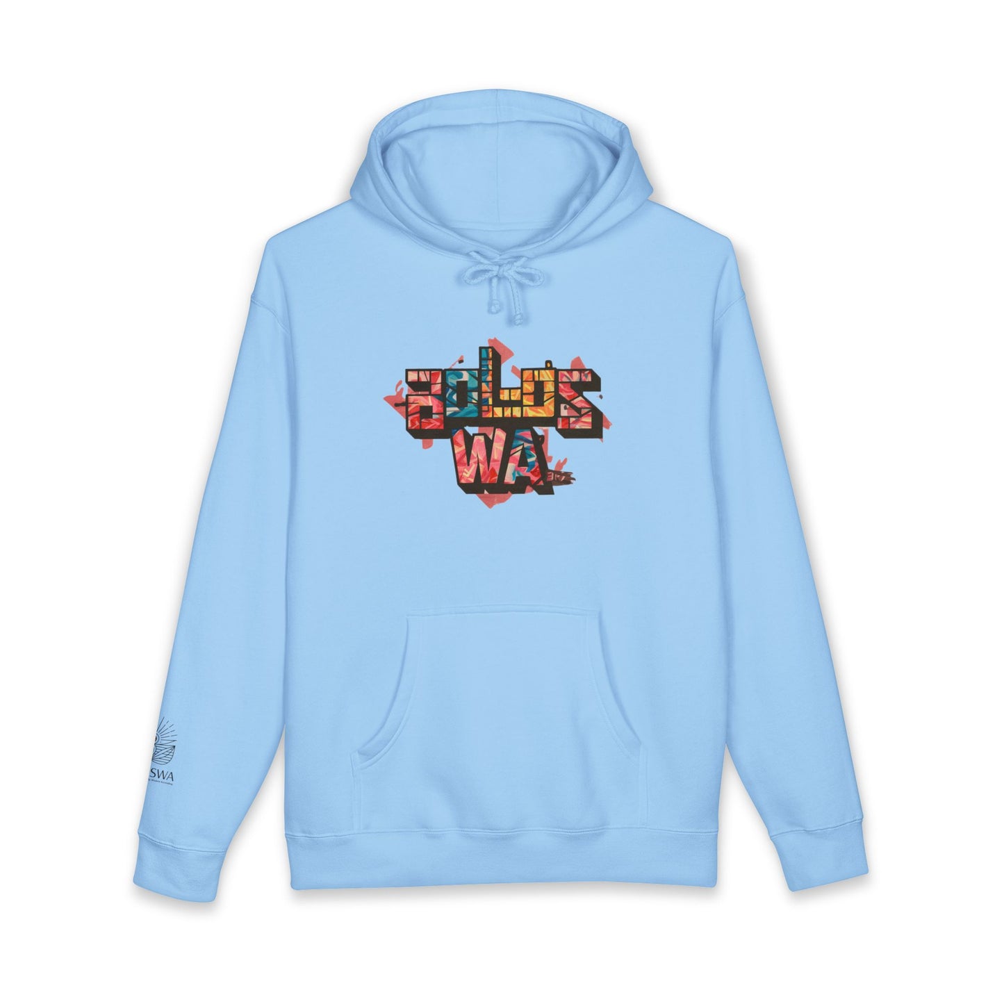 Boloswa Tetris-Style Hoodie — Retro Tile Puzzle Sweatshirt