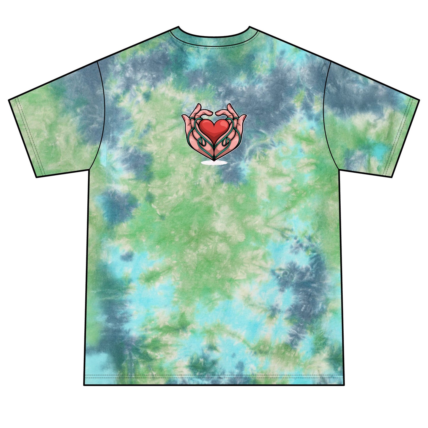 Chynatee — Heart Hand Graphic Tee