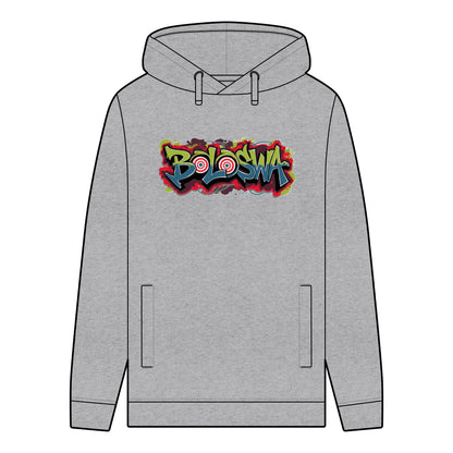Men's Organic Hoodie with Bold Graphic Designs