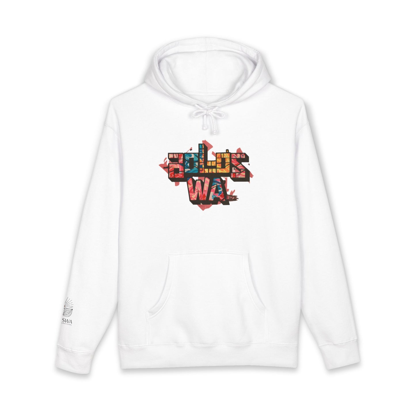 Boloswa Tetris-Style Hoodie — Retro Tile Puzzle Sweatshirt