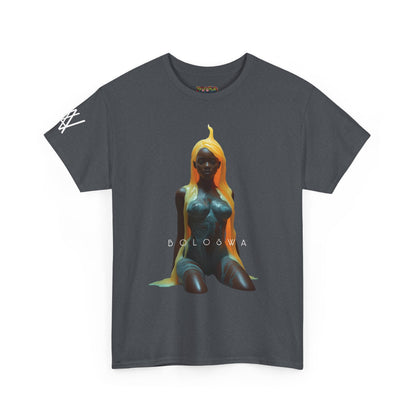 Bold Art Unisex Heavy Cotton Tee - Statement Fashion for Creative Souls