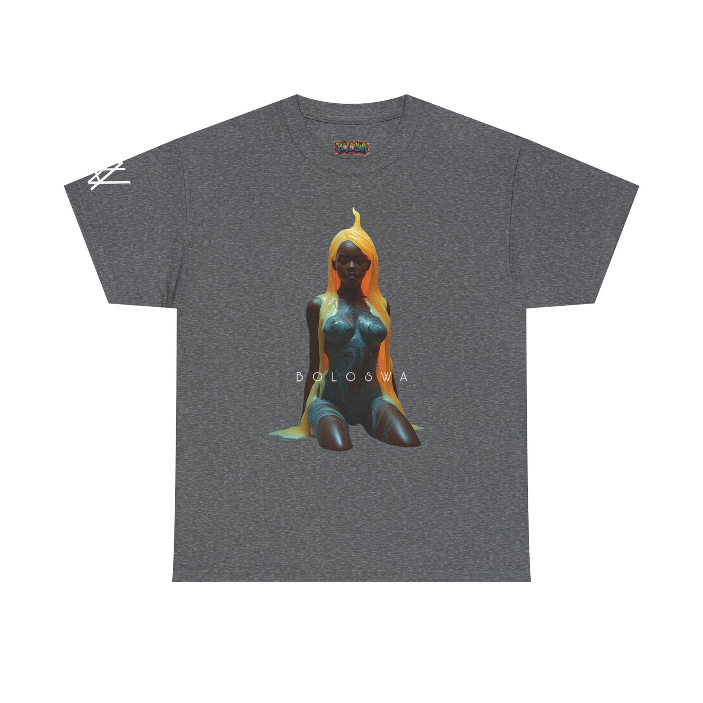 Bold Art Unisex Heavy Cotton Tee - Statement Fashion for Creative Souls