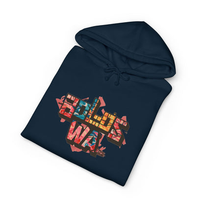 Boloswa Tetris-Style Hoodie — Retro Tile Puzzle Sweatshirt
