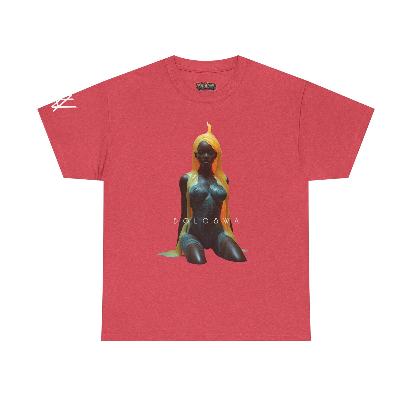 Bold Art Unisex Heavy Cotton Tee - Statement Fashion for Creative Souls