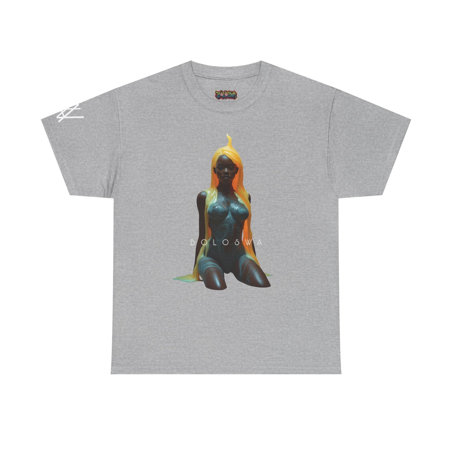 Bold Art Unisex Heavy Cotton Tee - Statement Fashion for Creative Souls