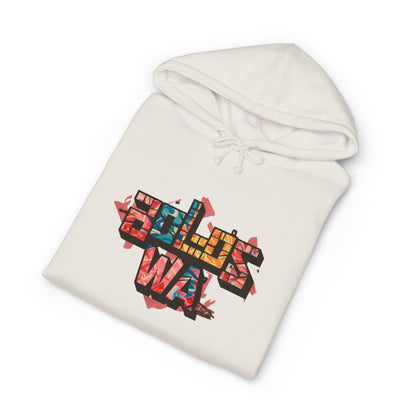 Boloswa Tetris-Style Hoodie — Retro Tile Puzzle Sweatshirt
