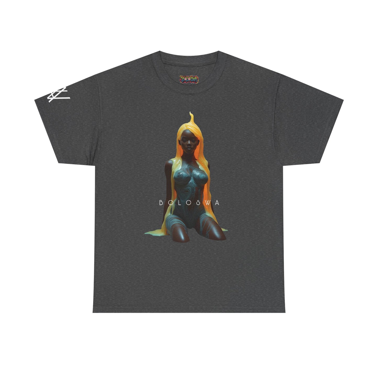Bold Art Unisex Heavy Cotton Tee - Statement Fashion for Creative Souls