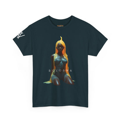 Bold Art Unisex Heavy Cotton Tee - Statement Fashion for Creative Souls